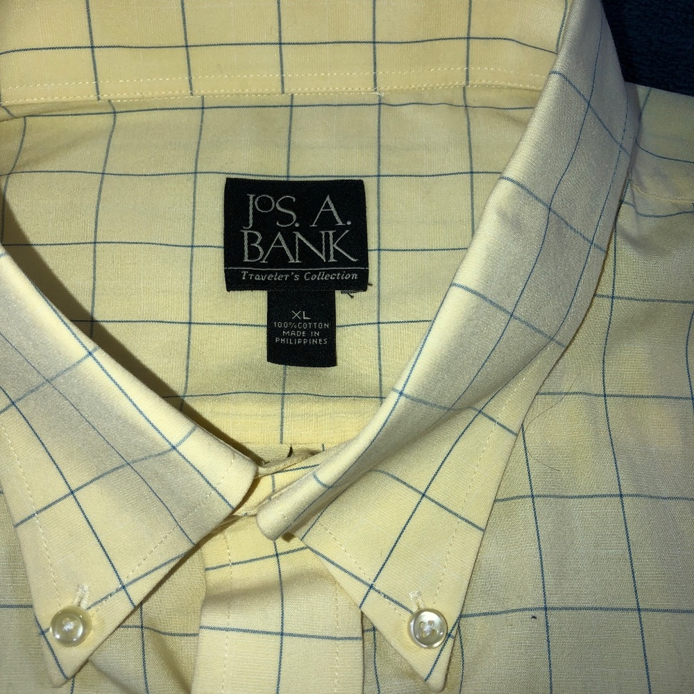 Joe. A Bank Travelers Collection button down